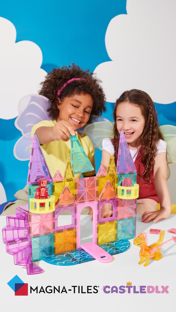 Slott Deluxe 48 Bitar Magna-Tiles