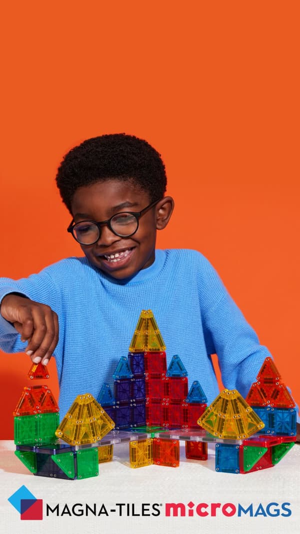 MicroMAGS 70 Bitar Magna-Tiles