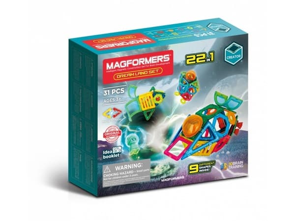 Magformers magnetiska block drea land 31 dalys