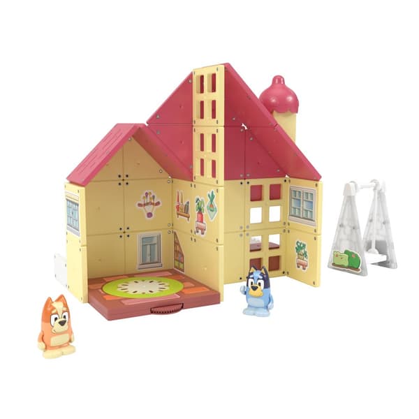 Bluey Heeler House Tile Town Magnetic Toys