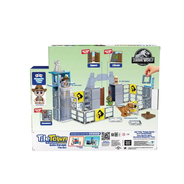 Jurassic World Magnetlek Tile Town