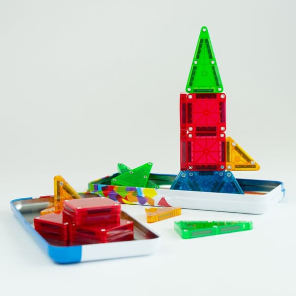 microMAGS 26 Bitar Travel Metallåda Magna-Tiles