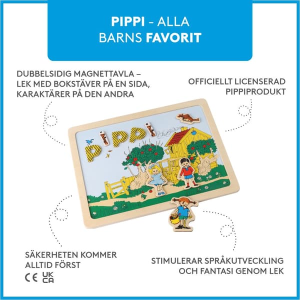 Pippi Magnettavle Micki