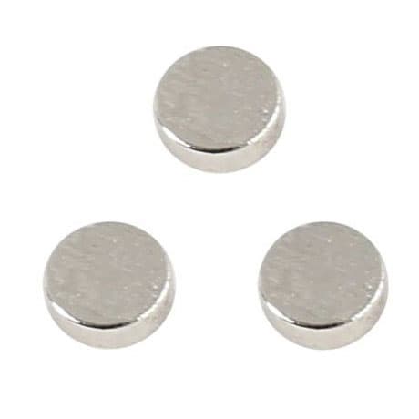 Powermagnet 10 mm - Tjocklek 2 mm - 100 st