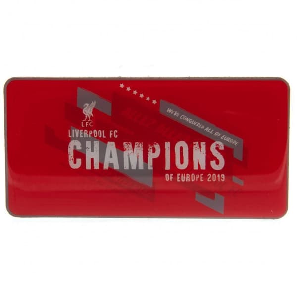 Liverpool FC Europamestre i Europa Køleskabsmagnet Red One Size