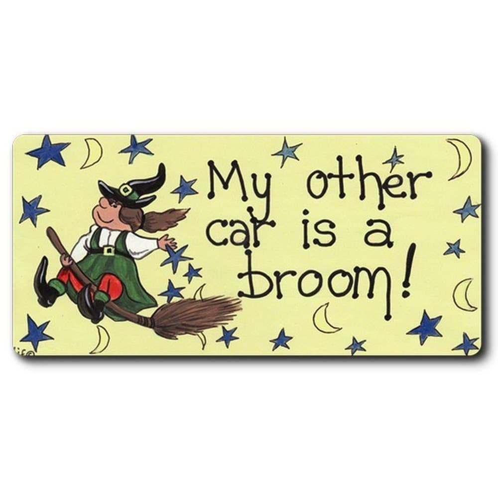 Something Different My Other Car Is Broom Magnet