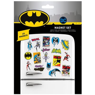 Batman Fridge Magnet Set (Pack of 23)
