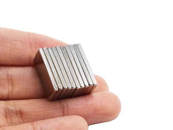 10 st Neodymmagneter / N35 magnet 10 mm x 5 mm x 1 mm Magneter