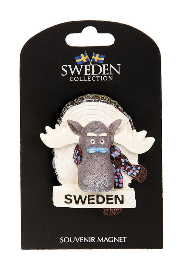 Magnet Älg Sweden