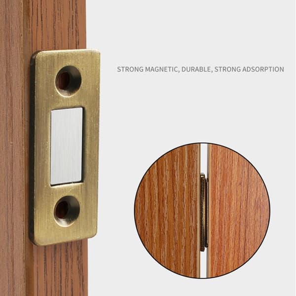 2Pcs / Set Magnetic Door Catch Drawer Cabinet Closer Adhesive