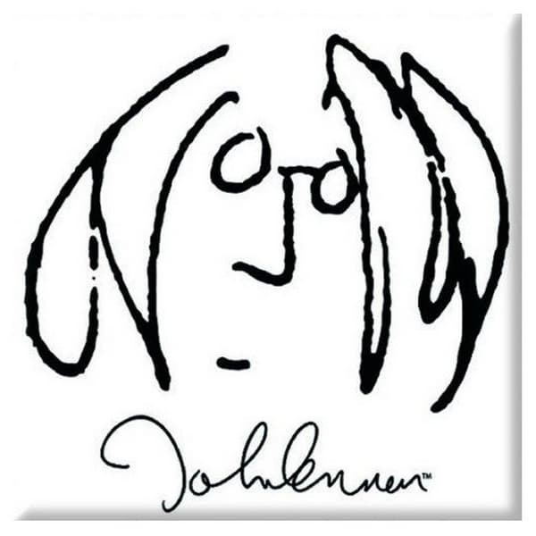 John Lennon Self Portrait Fridge Magnet