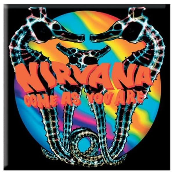 Nirvana Kom som du är kylskåpsmagnet Black/Multicoloured One Size