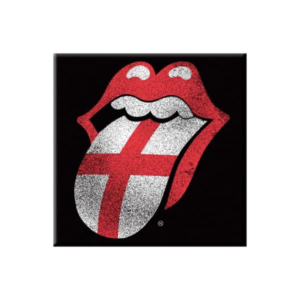 The Rolling Stones England Tunga Kylskåpsmagnet Black/Red/White One Size