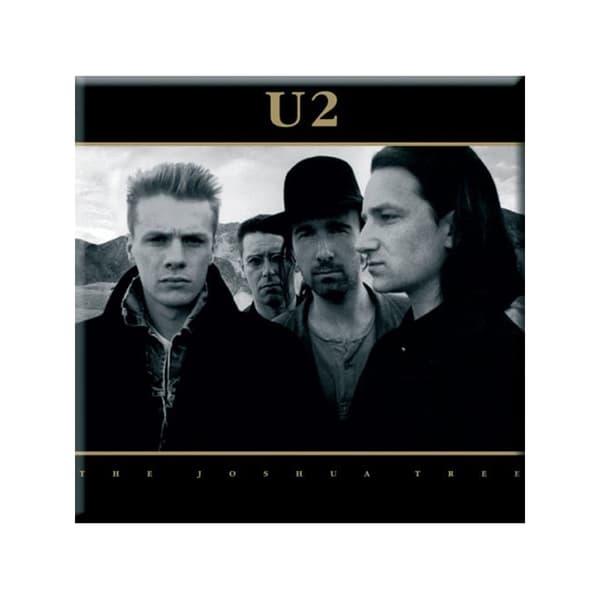 U2 The Joshua Tree kylskåpsmagnet Black/White One Size