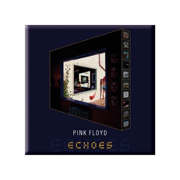 Pink Floyd Kylskåpsmagnet Echoes Dark Blue One Size