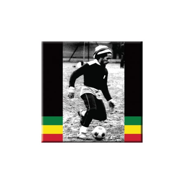Bob Marley Fotboll kylskåpsmagnet Multicoloured One Size