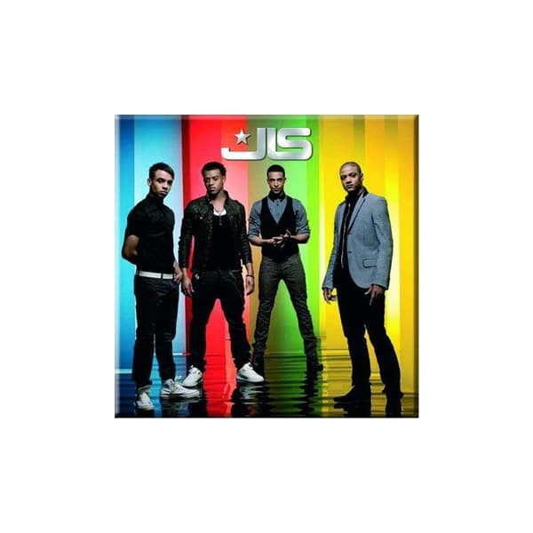 JLS Magnet för kylskåp med rand Multicoloured One Size