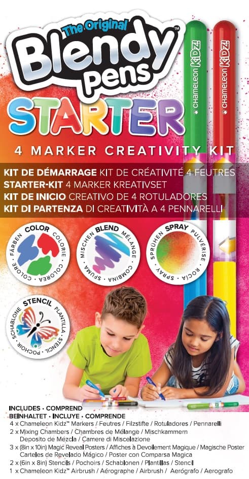 BLENDY PENS Stationery set Markers Starter 4