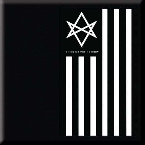 Bring Me The Horizon Antivist kylskåpsmagnet Black/White One Size