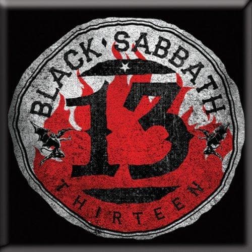 Black Sabbath 13 Kylskåpsmagnet Black/Red One Size