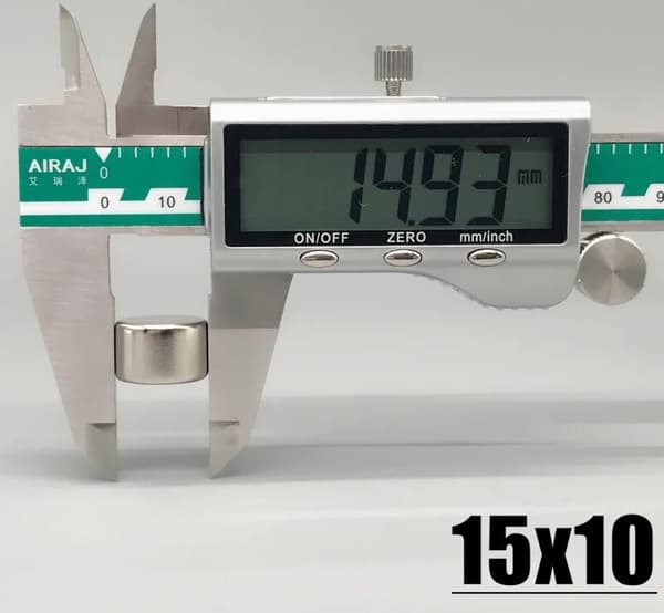 5 st 15 x 10 mm Neodymmagneter / N35 magnet Magneter