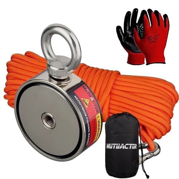 Neodymiummagnet, Dobbelt Søgning, Superkraft, 250KGX2 TAU 250KGX2 ROPE