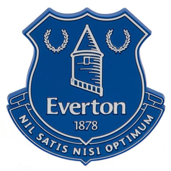 Everton FC 3D Crest Fridge Magnet Blue/White One Size