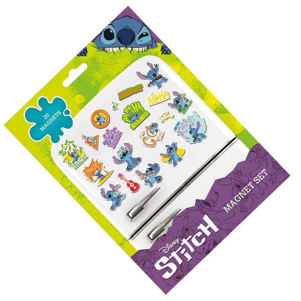 Lilo & Stitch Scrump Fridge Magnet Set (Pack of 20)