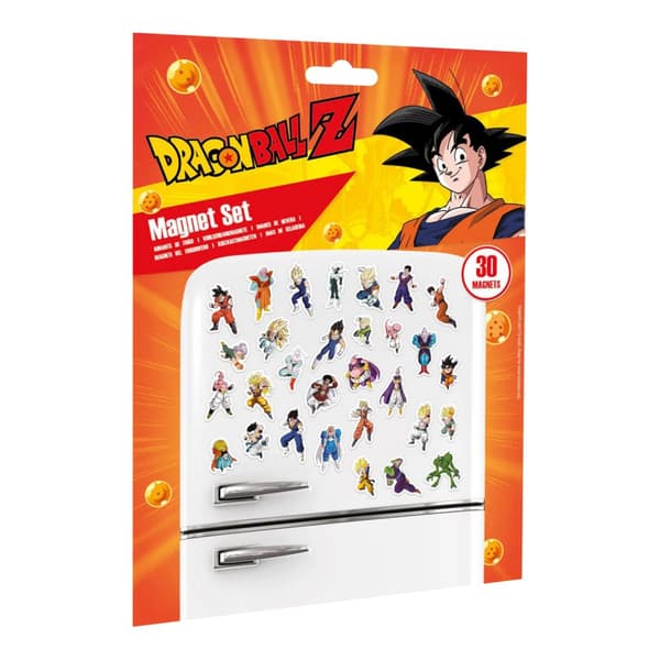 Dragon Ball Z Karaktärer kylskåpsmagnet set