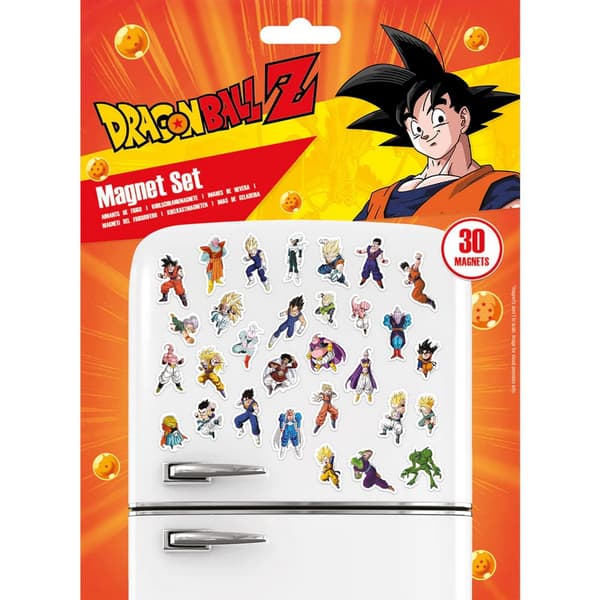 Dragon Ball Z Characters Fridge Magnet Set Multicoloured One Size