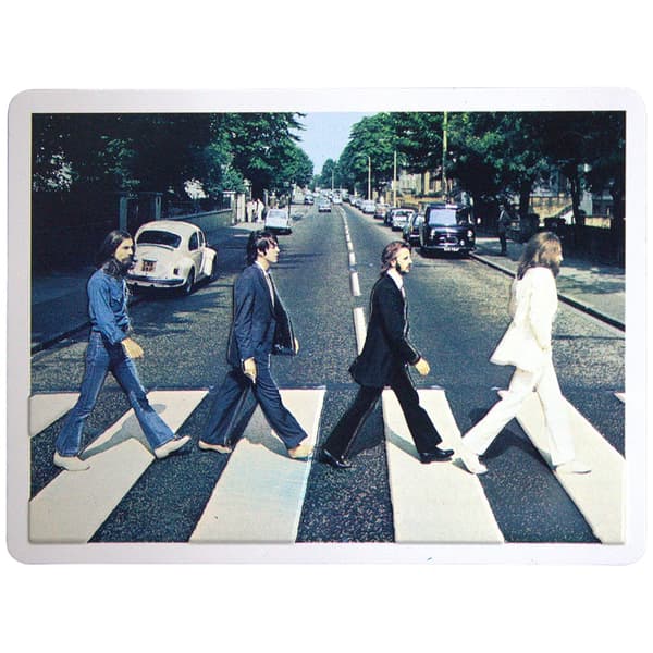 The Beatles Abbey Road Embossed Fridge Magnet Multicoloured One Size