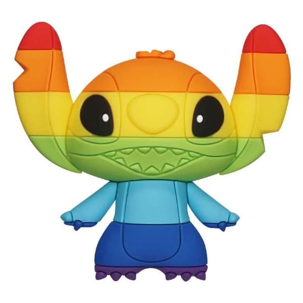 DISNEY ÄLSKAR REGNBÅGE STITCH MONOGRAM INT.