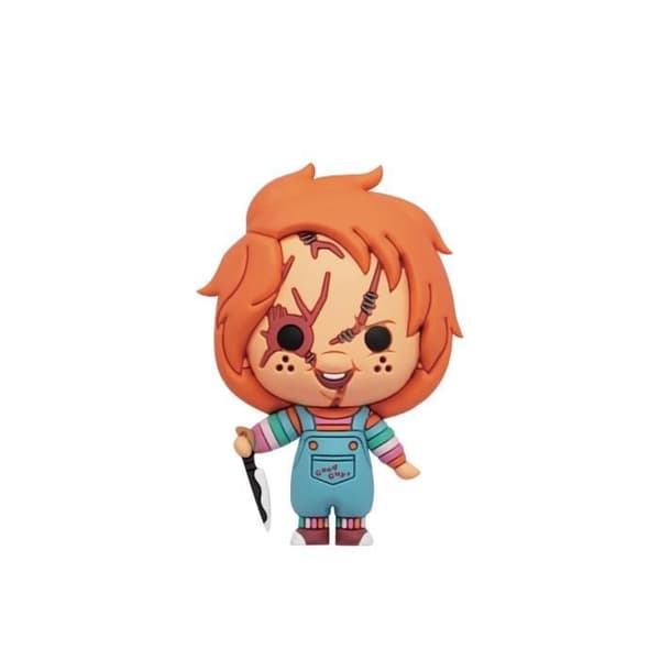 Samlarbar 3D-skummagnet - MONOGRAM - CHUCKY - Officiellt licensierad - Blandat