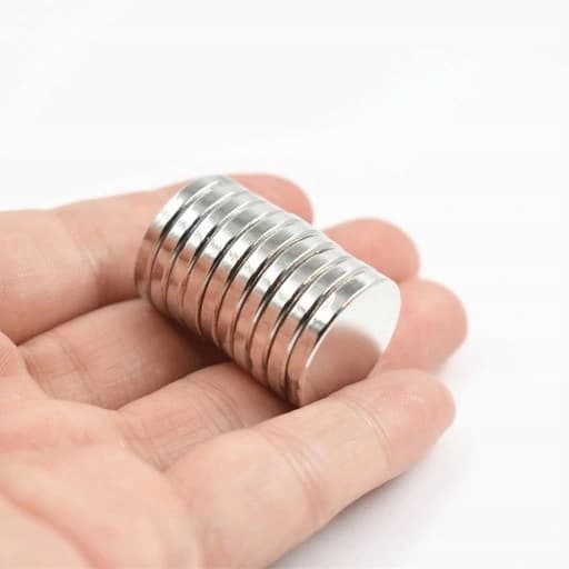 STÆRK CYLINDER NEODYMIUM MAGNET 10 stk 10x1,5mm