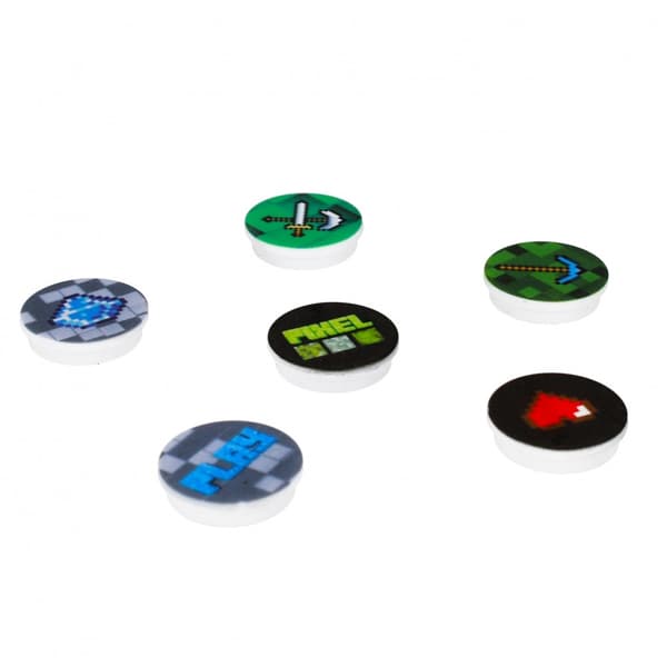 Magneter för brädor 33mm 6st Pixele Starpak