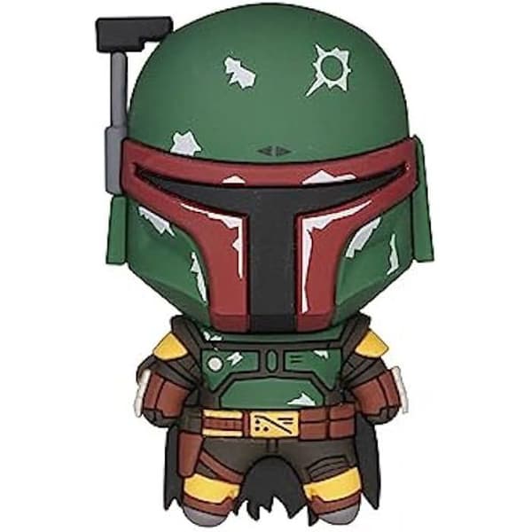 3D Skummagnet - MONOGRAM - Boba Fett Chibi - Officiell design - Presentidé - Hög kvalitet