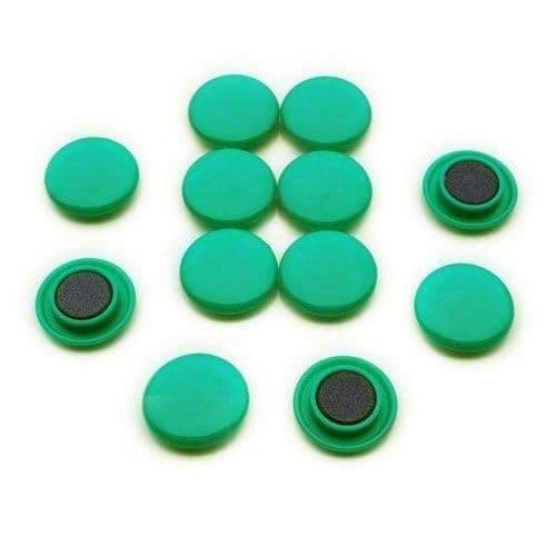Magnet Expert ® Medium Planering/Anslagstavla Magneter, Gröna, 1 paket med 12 - F4M30-GREEN-1