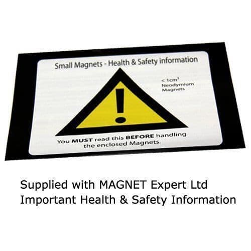 Magnet Expert Pack med 20 skivformade magneter för konst och hantverk Neodymium N42 Styrka 2 kg 10 x 4 mm
