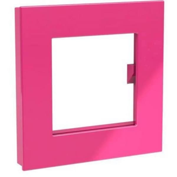 Magnet - DAHLE - Mega Magnet Square XL - Rosa - 75 x 75 mm