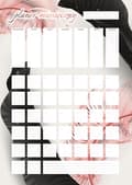 Miniatyrbild 1 av 2: KYLPLANERARE MAGNETISK KALENDER 40x56cm