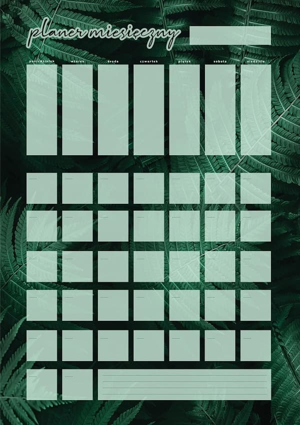 KYLPLANERARE MAGNETISK KALENDER 30x42,5CM