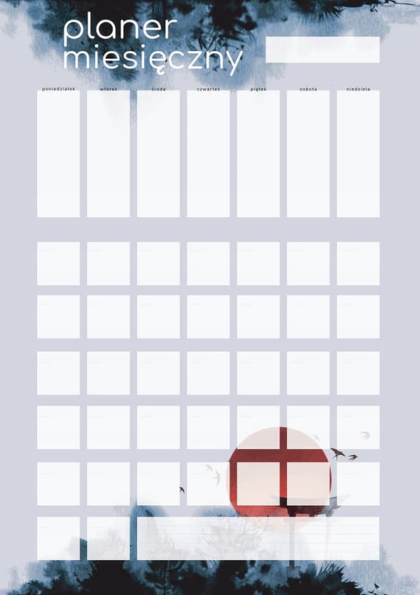 KØLESKABSPLANLÆGGER MAGNETISK KALENDER 40x56cm