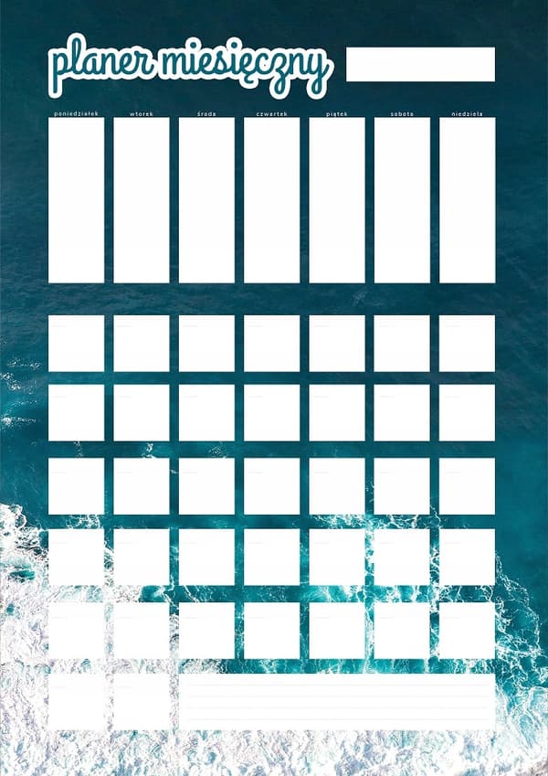KYLPLANERARE MAGNETISK KALENDER 50x70cm
