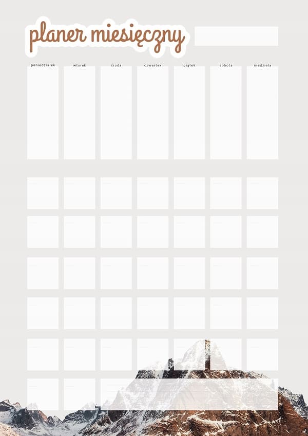 KYLPLANERARE MAGNETISK KALENDER 30x42,5CM