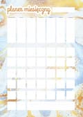 Miniatyrbild 2 av 2: KYLPLANERARE MAGNETISK KALENDER 30x42,5CM