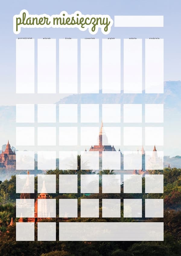 KØLESKABSPLANLÆGGER MAGNETISK KALENDER 40x56cm