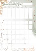 Miniatyrbild 1 av 2: KYLPLANERARE MAGNETISK KALENDER 30x42,5CM