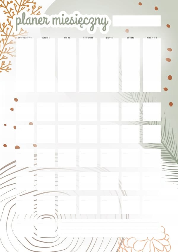 KYLPLANERARE MAGNETISK KALENDER 30x42,5CM