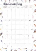Miniatyrbild 1 av 2: KYLPLANERARE MAGNETISK KALENDER 30x42,5CM
