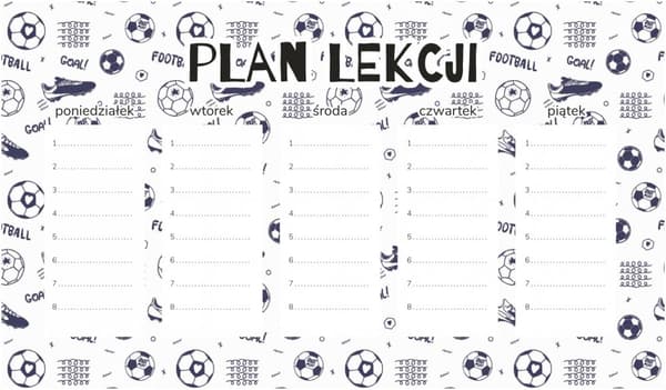 Magnetisk lektionsplan fodbold 45x26CM